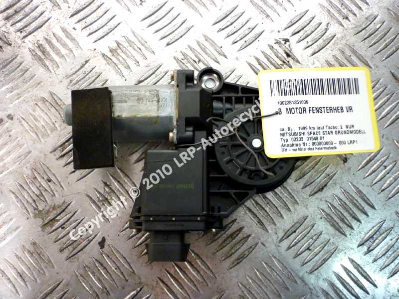 MOTOR FENSTERHEB VR; Fensterheber VR; SPACE STAR; DG0 06/98-01/04; 1548;